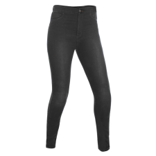 Oxford Rövidített női leggings Oxford Jeggings fekete motoros nadrág