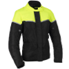 Oxford Spartan Long WP női motoros kabát fekete-fluo sárga