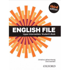 Oxford University Press English File 3E Upper-Intermediate Student's Book nyelvkönyv, szótár