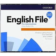Oxford University Press ENGLISH FILE 4E PRE-INTERMEDIATE CLASS CD nyelvkönyv, szótár