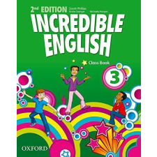 Oxford University Press INCREDIBLE ENGLISH 2E LEVEL 3 COURSEBOOK nyelvkönyv, szótár