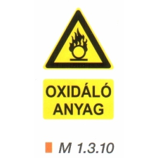 Oxidáló anyag m 1.3.10 információs címke