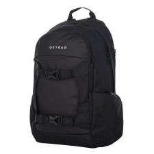 OXY BAG Zero laptoptartós diák hátizsák - 22 literes - fekete iskolatáska