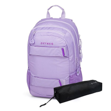Oxybag Diákoknak + tolltartó Oxy Sport Violet tolltartó