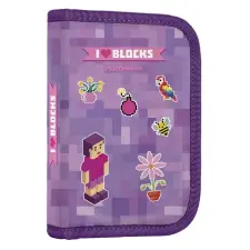 Oxybag Egyszintes tolltartó, 2 kihajtható fül, üres, Playworld Girl tolltartó