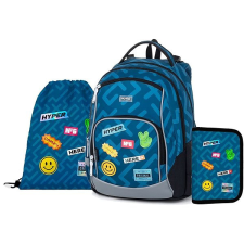 Oxybag Oxy Go Stickers, 3 részes iskolatáska