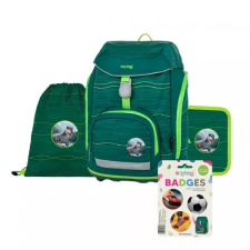 Oxybag Oxy Sherpy: Green iskolatáska szett - 4 részes iskolatáska
