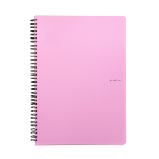 Oxybag Pastelini Pink A4 60 lapos vonalas spirálfüzet (8-067) füzet