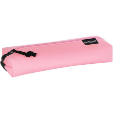 Oxybag Pastelini PU széles + elastic rózsaszínű tolltartó