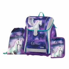 Oxybag Premium Light pegazusos iskolatáska szett mágneszáras - Magic Unicorns iskolatáska