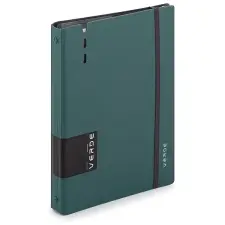 Oxybag Verde gyűrűs dosszié, A5, foam, zöld füzet