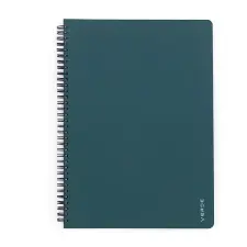 Oxybag Verde Twin wire A4 PP zöld füzet