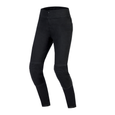 Ozone Női leggings motorkerékpárhoz Ozone Chica fekete motoros nadrág