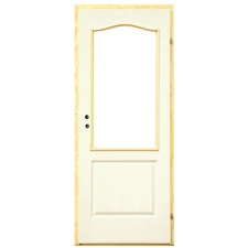  P12 DUSA Félig üvegezhető beltéri ajtó 90*210cm jobb nyílászáró