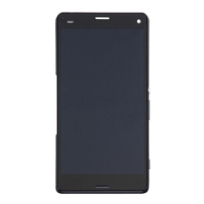  P2-1289-2680 Sony Xperia Z3 Compact fekete OEM LCD kijelző érintővel kerettel, előlap mobiltelefon előlap