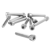 P2R (Motorisé) P2R CHC 6 lapú belsőkulcsnyílású csavar M6 x 40 mm króm (10 db/csomag) P2R (Motorisé)  Motor alkatrészek Csavarok és alkatrészek