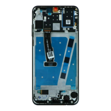 P4-02352RPW Gyári Huawei P30 Lite 48Mp kék LCD kijelző érintővel kerettel előlap mobiltelefon előlap
