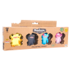 P.M.I. Kids World FUGGLER LIMITED EDITION 1.5 COLLECTIBLE FIGURES - 4 PACK VER. F