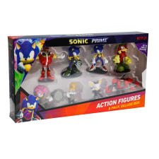 P.M.I. Sonic Prime Deluxe box figura készlet (8 darabos) akciófigura