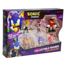 P.M.I. Sonic Prime Deluxe box Mix figura készlet (8 darabos) (7290117585375) játékfigura
