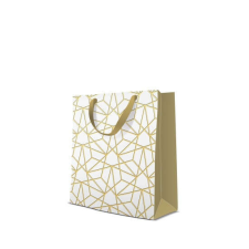  P.W.AGB1023303 Luxury Mesh papír ajándéktáska medium, 20x25x10cm ajándéktasak