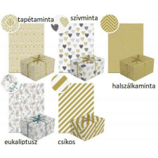  P.W.AGP100100 Csomagolópapír tekercs neutral 200x70cm mintás csomagolópapír