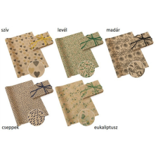  P.W.AGPE100500 Csomagolópapír tekercs mintás kraft 200x70cm mintás csomagolópapír