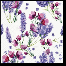  P.W.SDL137000 Fragrant Lavender papírszalvéta 33x33cm,20db-os asztalterítő és szalvéta