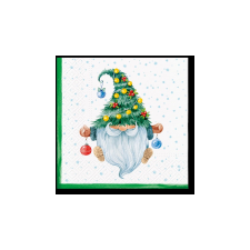 P.W.SDL236300 Fancy Gnome papírszalvéta 33x33cm,20db-os papírárú, csomagoló és tárolóeszköz