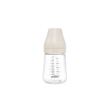 PA prémium anti-colic cumisüveg S szívófejjel, krém (160 ml) cumisüveg