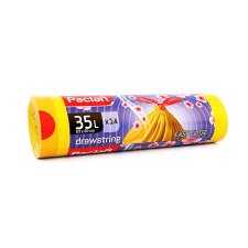 PACLAN ZÁRSZALAGOS ILLATOS SZEMETESZSÁK 35L (14DB/TEKERCS) 53CMX60CM 15MY tisztító- és takarítószer, higiénia