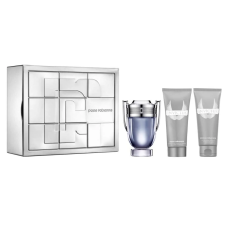 Paco Rabanne Invictus, Edt 100ml + 100ml  after shave balm + 100ml Tusfürdő kozmetikai ajándékcsomag