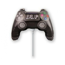  Pad, Gamer fólia lufi 28 cm (WP) party kellék