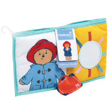 Paddington játék - kétarcú könyv érzékszervi fejlesztéshez készségfejlesztő