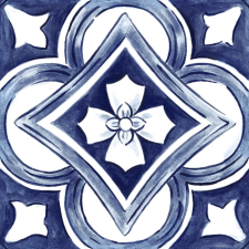 Padló Ragno Amuri Maiolica Tappeto 1 20x20 cm fényes AMRC8G járólap