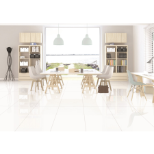  Padlólap, Nextile, Armani White fehér csiszolt magasfényű rektifikált 60*120 cm járólap