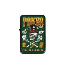 Padonio Benzines öngyújtó fekete színű - Poker felirattal öngyújtó