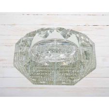 Padonio Faro Diamonds kristály szivar hamutartó - ezüstszínű, gyámánt mintás hamutartó