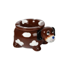 Padonio Kerámia hamutartó - Barna kutya hamutartó