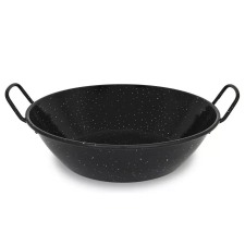 Paella zománcozott mély serpenyő 50cm edény
