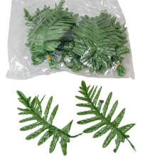  Páfrány levél 20cm dekorációs kellék