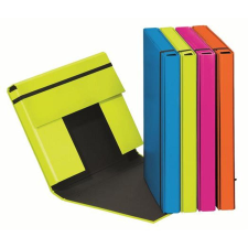 Pagna Gumis mappa, A5, 40 mm, karton, PAGNA "Trend", 5 különböző szín mappa