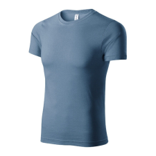 Paint póló unisex farmerkék XS férfi póló