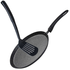  Palacsintasütő GP-35028 spatulával, márvány fedővel, 28cm edény