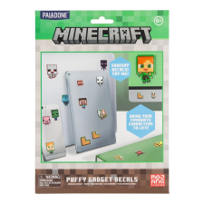 Paladone , Minecraft - Puffy Gadget, 60 db-os, Dekoratív matrica matrica