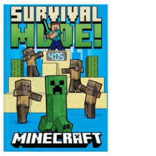 Paladone Minecraft - Survival Mode – jegyzetfüzet LED órával ajándéktárgy