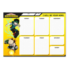 Paladone My Hero Academia asztali heti tervező ajándéktárgy