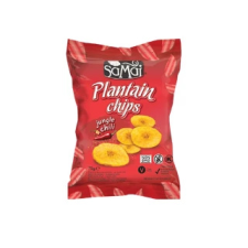 PaleoCentrum Kft. Plantain (főzőbanán) chips csípős chilli 75g SAMAI reform élelmiszer