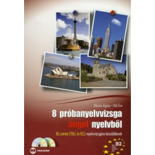 Páli Éva, Mestra Ágota 8 PRÓBANYELVVIZSGA ANGOLNYELVBŐL (DUPLA CD-VEL) nyelvkönyv, szótár