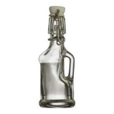 Pálinkás, csatos üveg 4cl Siphon borászati kellék